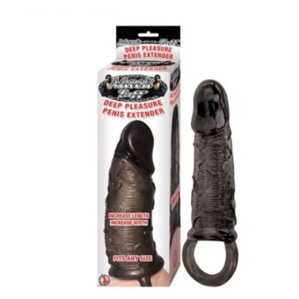 Black Penis Sleeve Vibrator Sex Toys In Pakistan