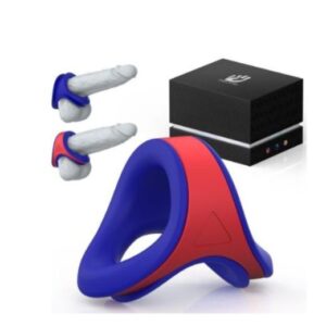 Sex Toys Silicone Penis Ring Cock Ring Set 2in1