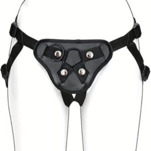 Adjustable Sex Strap On Harness Wide Bondage with 4 Units Ring
