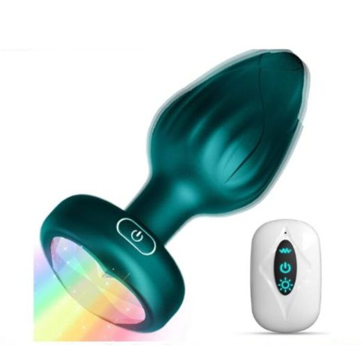 Colorful Vibrator Anal Plug