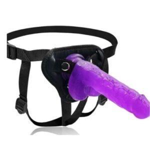 Fashion Dildo Double Dong Strap-On Harness