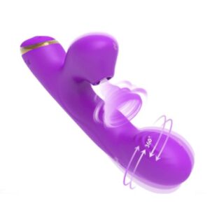 Sucking Vibrator Thrusting Dildo for Women