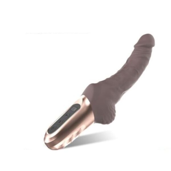 Realistic Thrusting Silicone Dildo