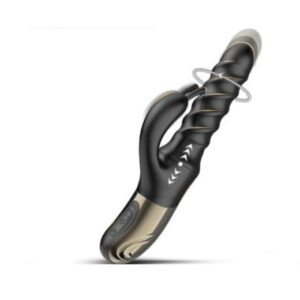 Tornado G Spot Rabbit Vibrator Black