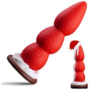 8-strawberry-fantasy-knot-dildo