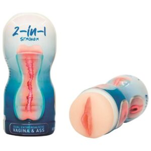 2 in 1 Stroker Realistic Vagina