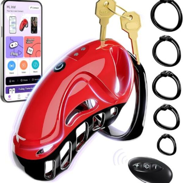 Sex Toy Vibrating Chastity Cage