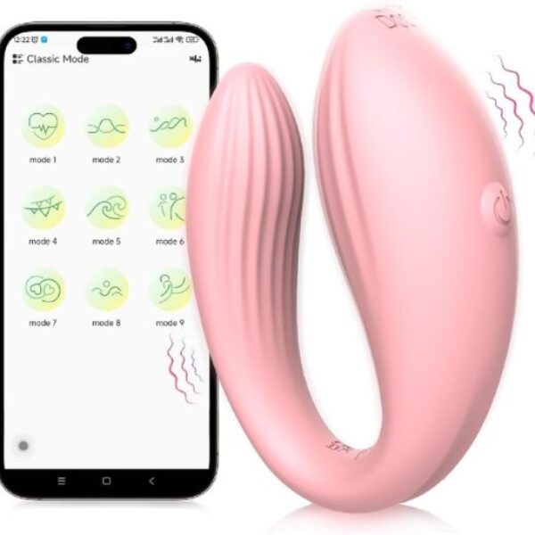 Couples App Remote Controlled Wearable Vibrator