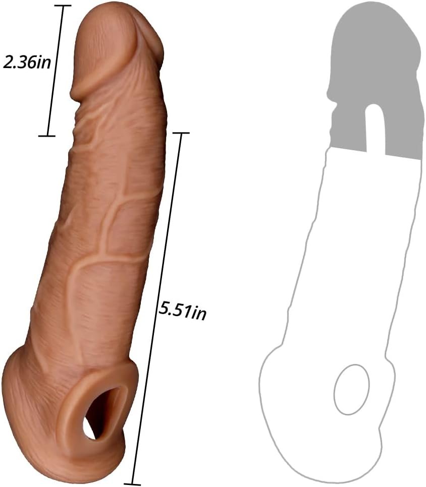 Silicone Penis Sleeve Extender