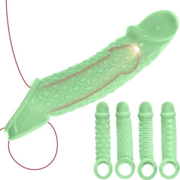 4 PCS Reusable Penis Sleeves