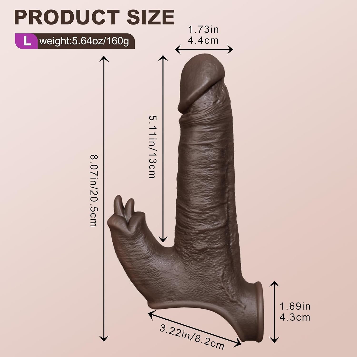 Penis Sleeve Cock Sleeve with Clit Licker
