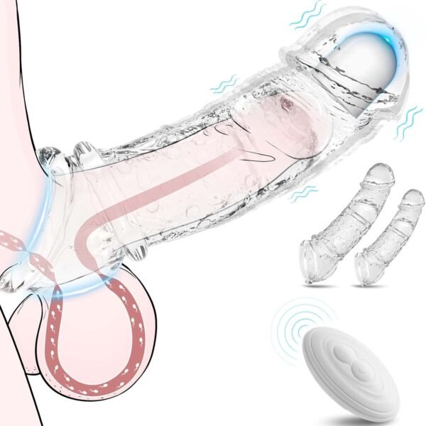 Vibrating Penis Sleeve for Couples