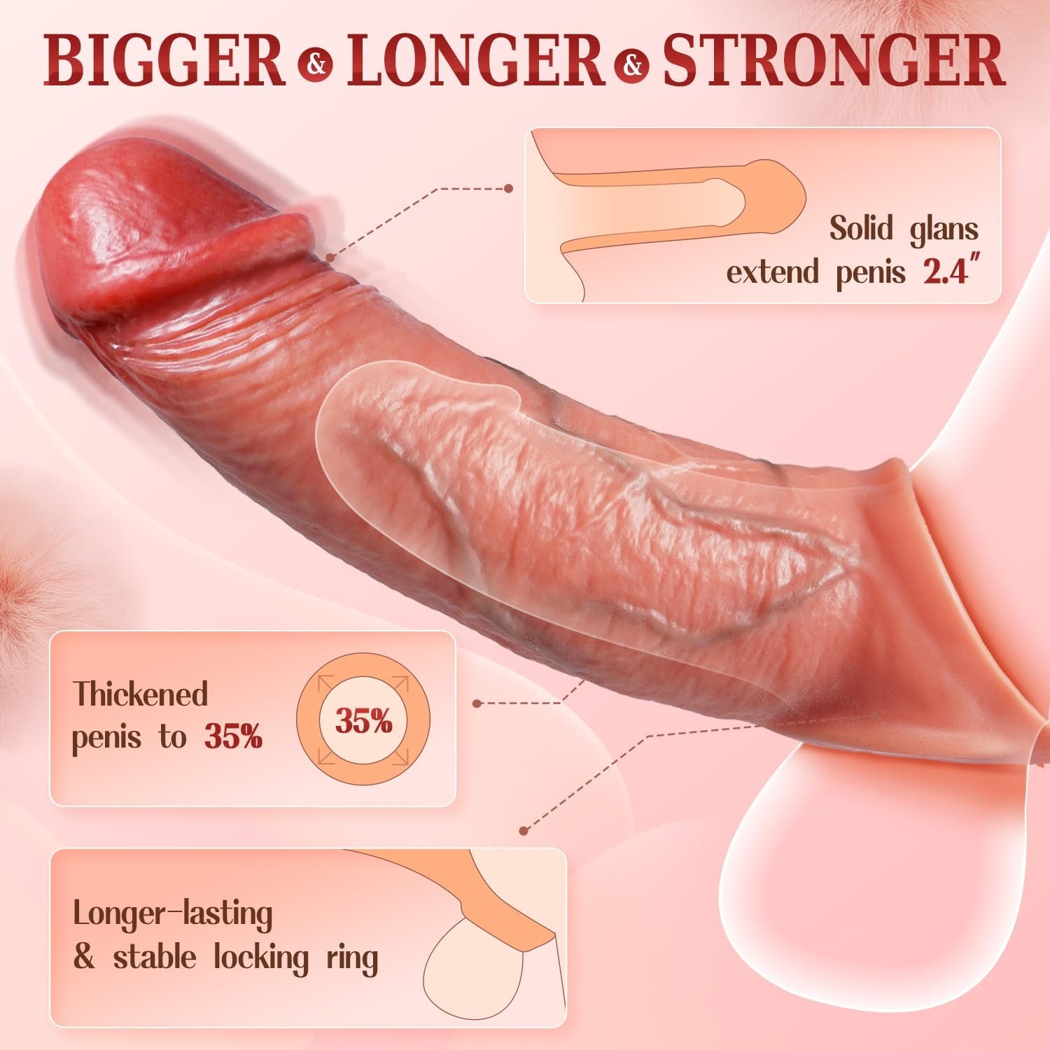 Penis Sleeve Cock Sleeve Vibrator