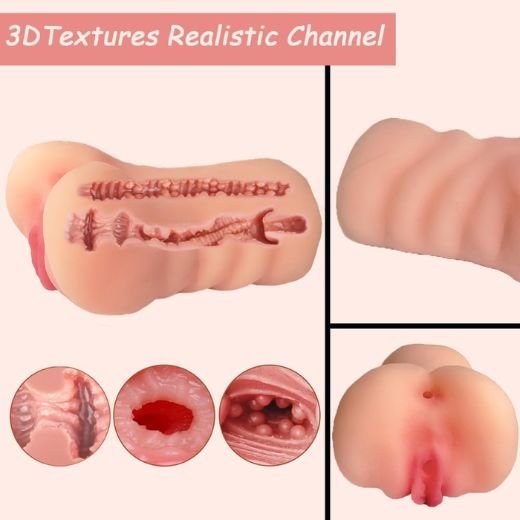 Realistic Small Male Masturbator Stroker