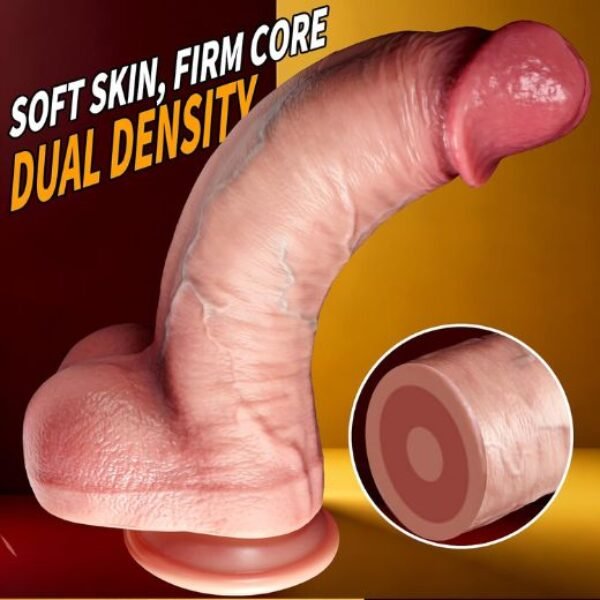 Dual Density Realistic Dildo