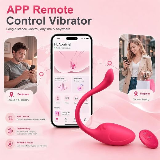 Wearable Butterfly Vibrator for Couples