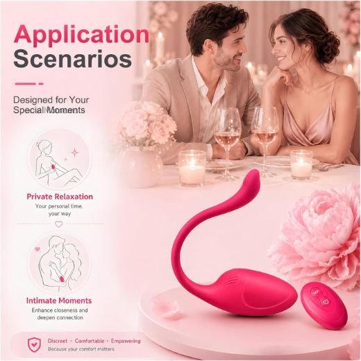 Wearable Butterfly Vibrator for Couples