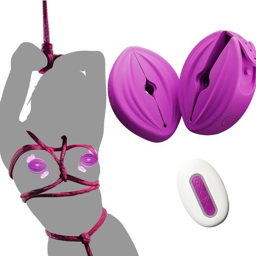 BDSM Vibrating Nipple Clamps