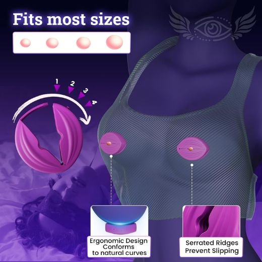 BDSM Vibrating Nipple Clamps