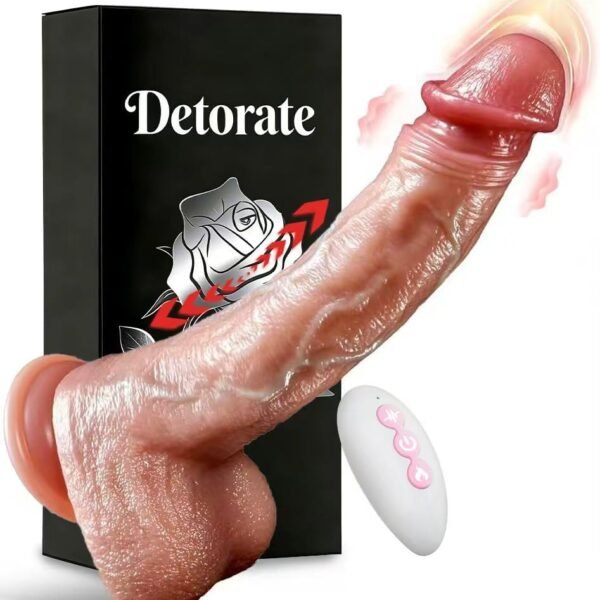 Remote Control Thrusting Dildo Vibrator