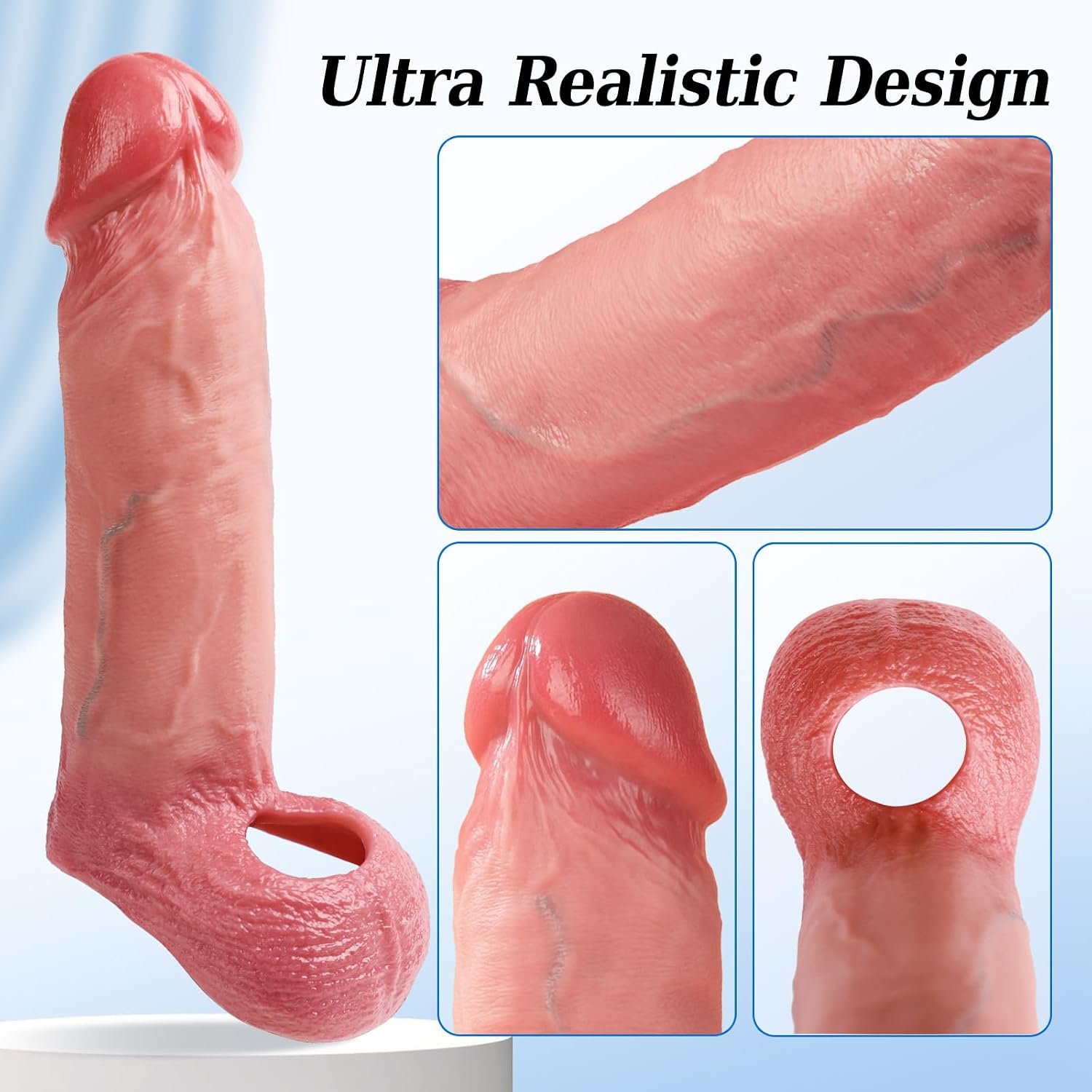 FYSHAVO Realistic Penis Sleeve
