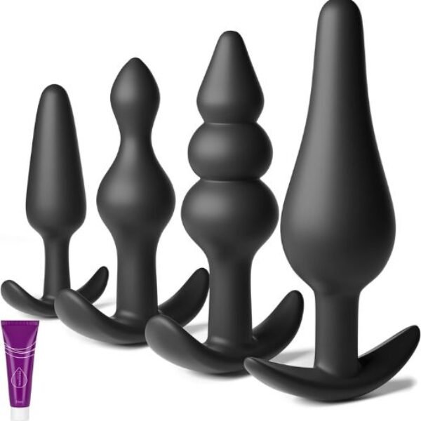 4 Shape Silicone Anal Plug