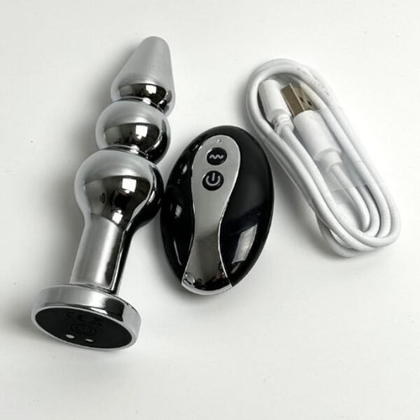 Metal Anal Plug Vibrator