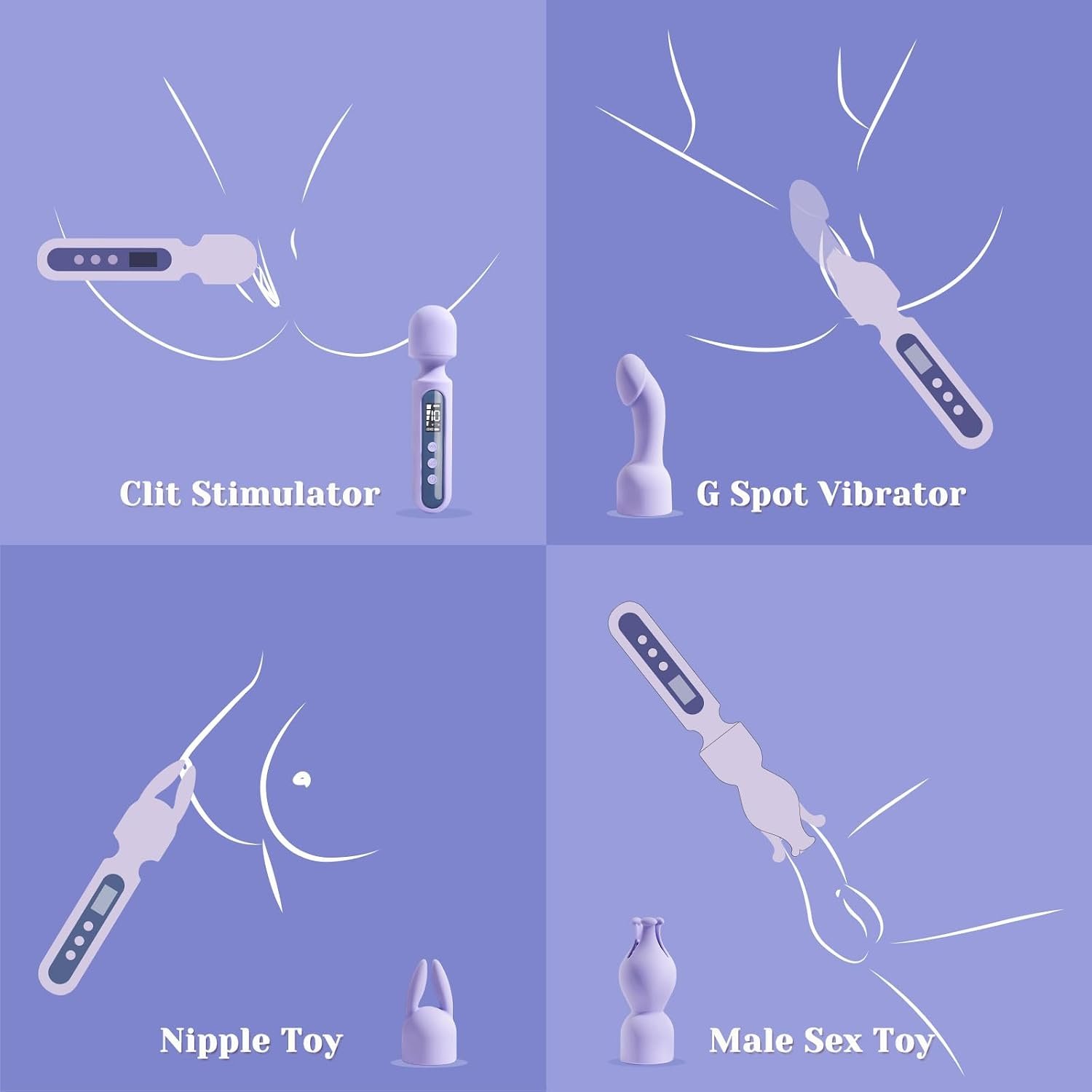 Tracy's Dog Wand Vibrator Kits