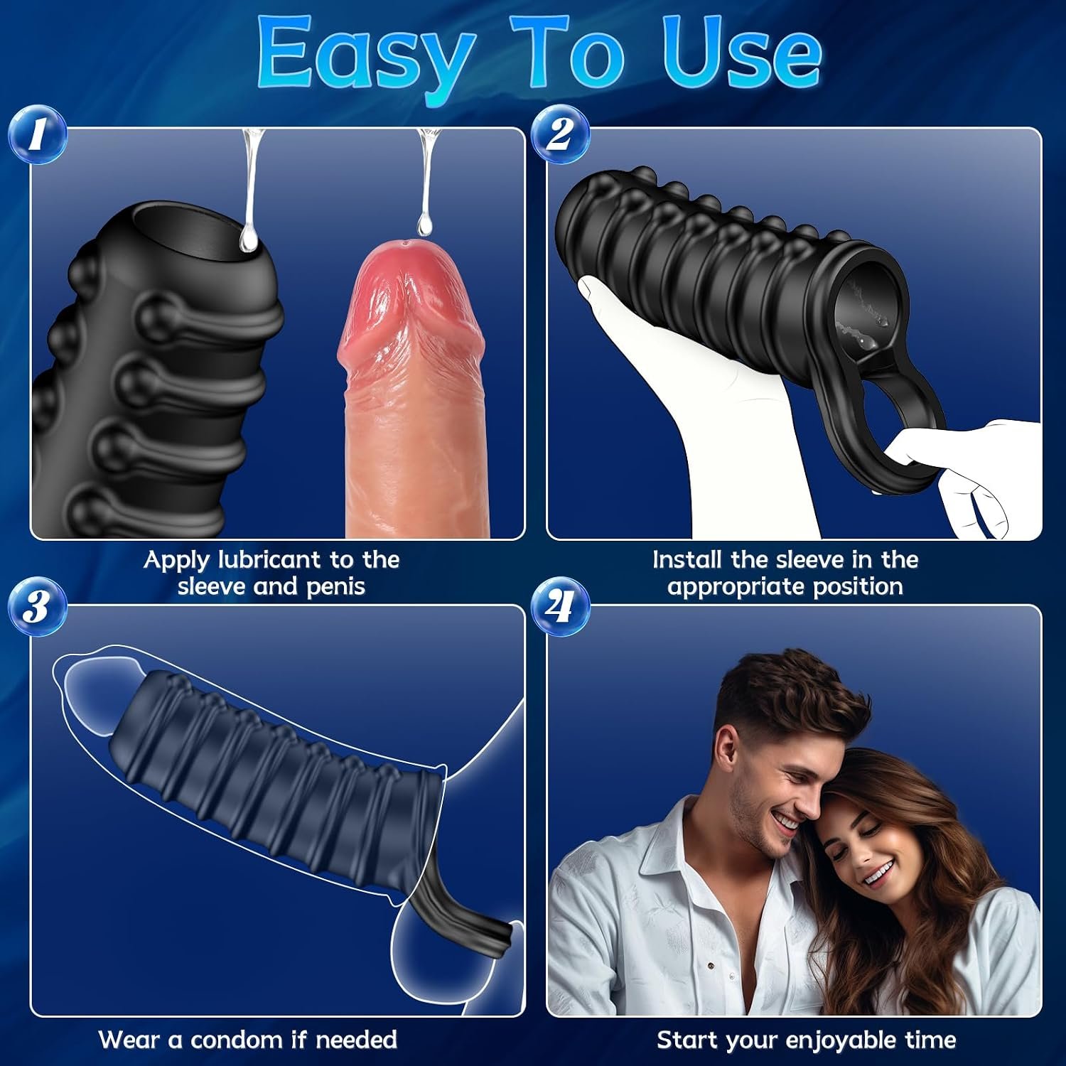 Penis Sleeve Girth Enhancer