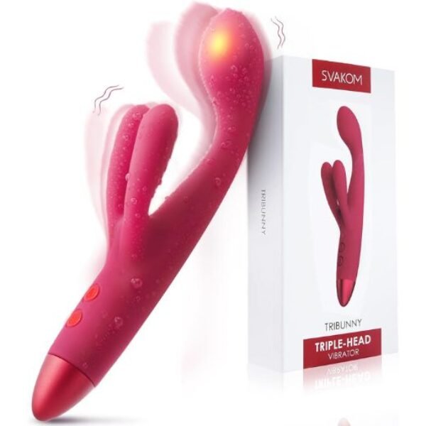 SVAKOM Heated Finger Rabbit Vibrator