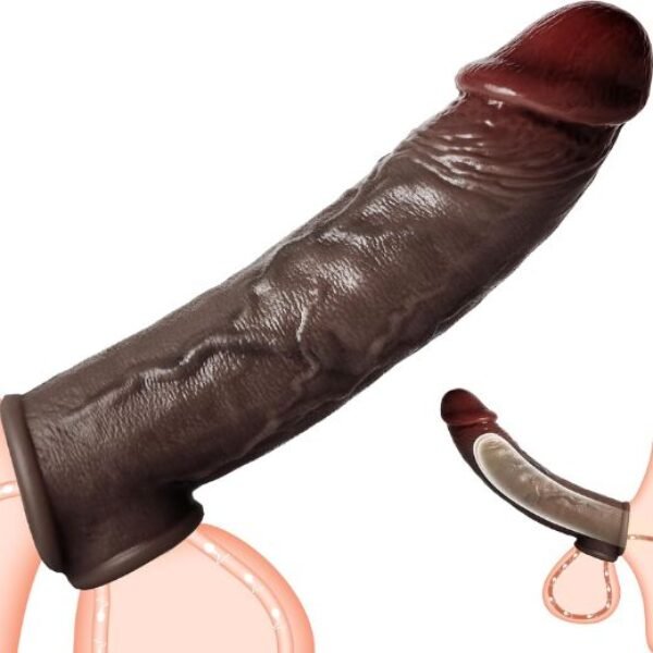 Penis Sleeve Extender 8.3'' Cock