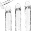 3 Sizes Reusable Penis Sleeve