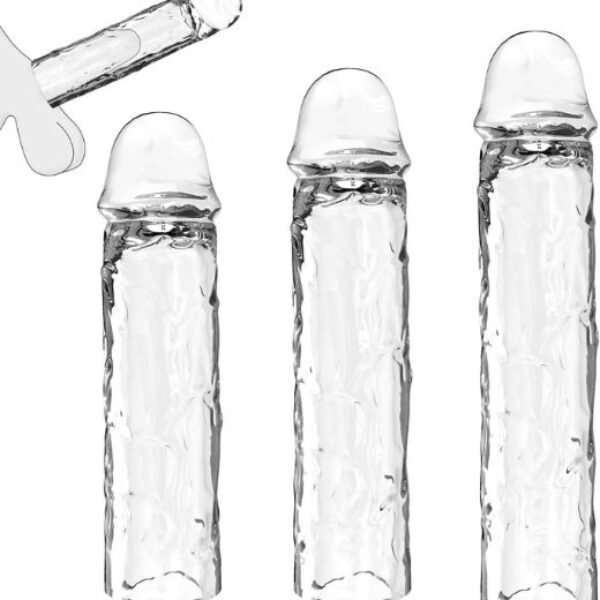 3 Sizes Reusable Penis Sleeve