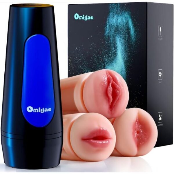 Pussy Stroker for Men with 3 Penis Sleeves