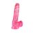 Pink Realistic Flesh Suction Cup Dildo