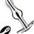 Small Metal Anal Vibrating Butt Plug