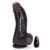8.3 Thick Black Thrusting Dildo Vibrator
